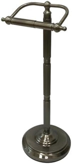 Kingston CC2104 Freestanding Toilet Paper Holder, Black Stainless by Kingston