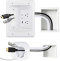 TV Cable Hider wall kit in wall Cable Management kit by KOHUIPU