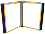 Tarifold Wall Mount Reference System, 10 Easy-Load Pockets, Assorted Colors by TARIFOLD