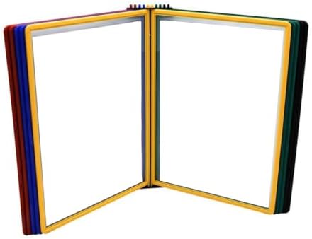 Tarifold Wall Mount Reference System, 10 Easy-Load Pockets, Assorted Colors by TARIFOLD