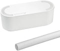 D-Line Small White Cable Management Box and D-Line White Cable Tube Bundle … by D-LineUSAinc