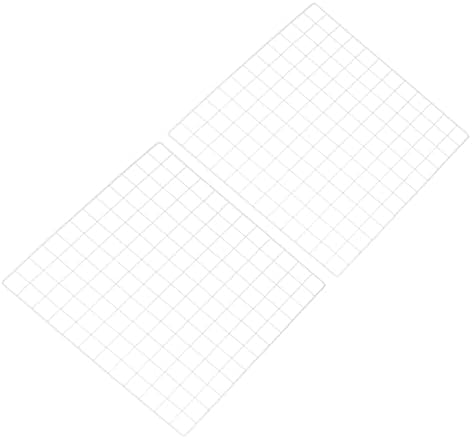PATIKIL 24"x24" Wire Grid Panel, 2 Pack Board Photo Pictures Memo Display Grid Panels Hanging Organizer Wall Decorative Panel for Home Office Wedding, White by PATIKIL