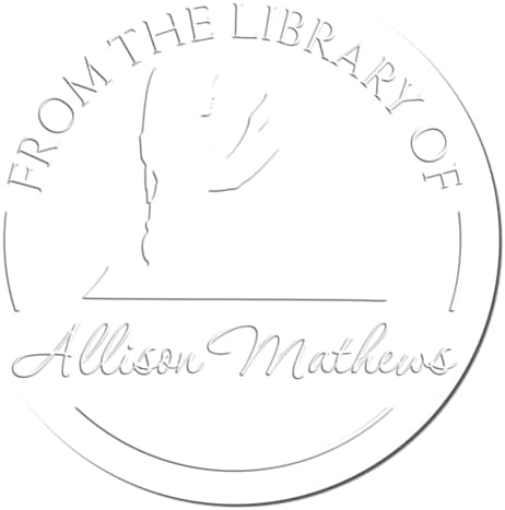 Custom Made Library Embossing Seal for Islamic Bookstore Owners - Desk Prayer Profile Design - Ideal for Personalizing and Returning Books - Custom Return Book Embossing Seal for Professional Use - Image 4