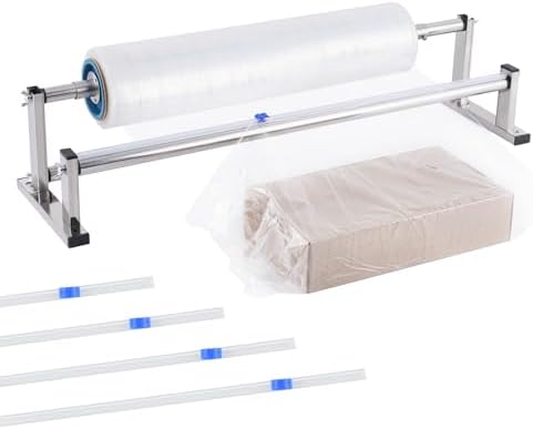 21.6 Inch Manual Table Stretch Film Dispenser Wrapping Machine by CONSFLY