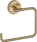 Delta Hand Towel Holder | Square Champagne Bronze Ring for Hanging Towels in Kitchen, Bathroom | Trinsic Accessories by Unknown