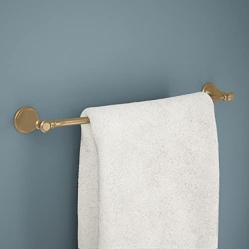 Delta Towel Rack | 24 Inch Champagne Bronze Towel Bar for Bathroom, Kitchen | Cassidy Accessories - Image 2