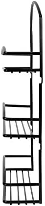 Spectrum Diversified Euro Wall Mount Spice Rack, 3-Tier Spice Rack Organizer for Kitchen Cabinets, Pantry Organizer & Storage, 3 Tier Wall-Mounted Spice Organizer (45410) (Pack of 4) - Image 3