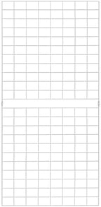 Econoco Portable Grid Panels, White, 3 Pack, 2' x 6' - Image 2