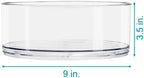 Sorbus Lazy Susan Organizer, Clear Turntable Organizer (Tall + 2 Tiered) - Image 4