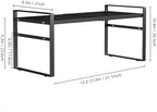 Expandable Cabinet Shelf Organizer Riser for Kitchen Pantry Cupboard Under Sink Countertop,Kitchen Cabinet Shelf 8.3’’D * 12.2-23.6’’W * 10.4’’H - Image 2