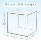 CLEAN SKIN CLUB Clear Acrylic Box for Clean Towels XL (NOT Included), Container For 50 Disposable Clean Towels XL, Face Towelettes Bathroom Counter Storage, Bin for Cleansing Facial Dry Wipes - Image 3