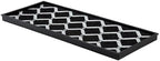 Anji Mountain Heavy Duty Waterproof Rubber Shoe Storage Mat Organizer/Boot Storage Multi Use for Entryway with Coir, Black and Ivory Diamond Insert, Fits 3 Pair (34.5" Wide) by AnjiMountain