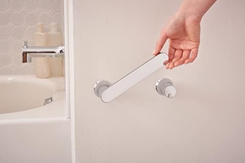 Moen Genta LX Modern Wall Mount Pivoting Toilet Paper Holder for Bathroom, Chrome, BH3808CH - Image 5
