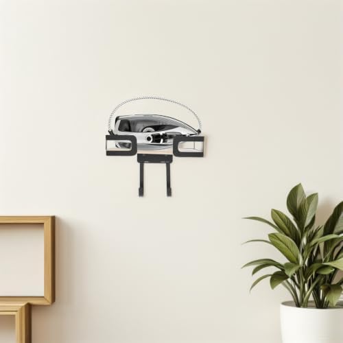 Ironing Board Holder Metal Storage Rack Wall Mount with Removable Hook - Image 6