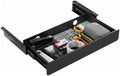 KHAMAL Under Desk Drawer Slide Out Large - Under Table Drawer 17.32" x 9.25", Pull-Out Storage Organizer With Cable Management For Home & Office by Unknown