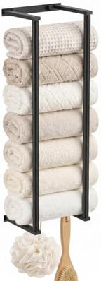 Bathroom Towel Rack,28" Towel Rack for Bathroom Organizer by Bathfinesse