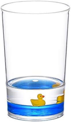 Locco Decor 5 Piece Acrylic Liquid 3D Floating Motion Bathroom Vanity Accessory Set Duck - Image 4