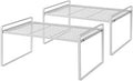Shantton Cabinet Shelf Organizer, Pantry Shelf Rack, White 16.1x10.6x7.3 by Shantton