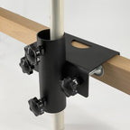 Heavy Duty Parasol Holder Patio Umbrella Stand Mount Umbrella Stand Bench Buddy Umbrella Holder Fixed Clip Umbrella Clamp for Deck,Chair,Desk,Dock,Beach Courtyard Balcony,Boats,Tailgates - Image 5