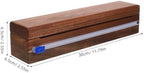 Wooden Cling Wraps Holder with Slide Cutter Storage Box - Image 2