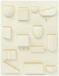 Creative Wall Storage Rack ABS Multi-Grid Storage (White) by Unknown