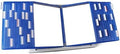 tarifold Desktop Reference Display System, 50 Pockets, Expandable, Blue by TARIFOLD