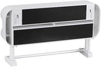 uxcell 3 in 1 14"x2.6" Plastic Wrap Dispenser with Cutter and Magnetic Bottom, Suitable for Tin Foil, Plastic Cling Wrap, Aluminum Foil - Gray - Image 3