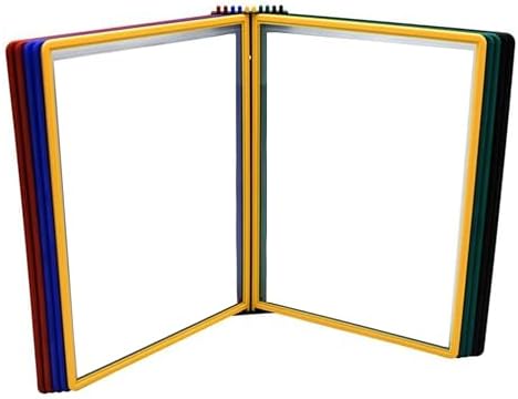 Tarifold Wall Mount Reference System, 10 Easy-Load Pockets, Assorted Colors - Image 5