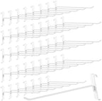 60 Pack Grid Wall Display Hooks, Metal Gridwall Accessories for Retail Stores, Trade Shows, Art and Craft Displays (White, 10 Inch) by Unknown