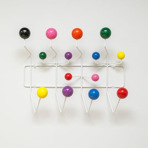Mod Made Mid Century Modern Bubble Wall Mounted Coat Rack, Multi Color - Image 2