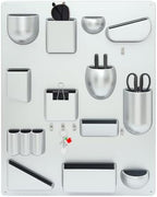 Creative Wall Storage Rack ABS Multi-Grid Storage (Sliver) by Unknown