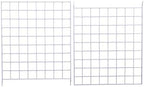 ECONOCO Portable 2’ X 7’ White Grid Panels - Pack of 3 - Image 3