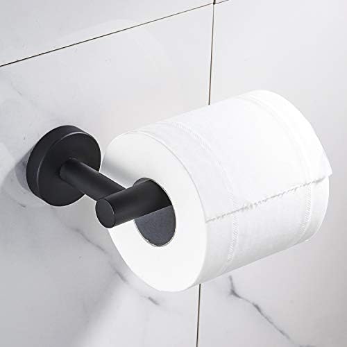 Marmolux ACC 5-Piece Black Bathroom Hardware Set - Hand Towel Holders & Bathroom Towel Rack - Wall Mounted Towel Bar - Stainless Steel (SUS304), Matte Black - Image 5