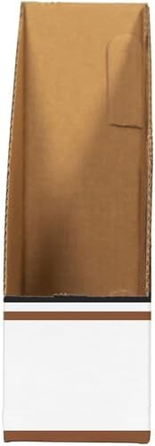 Bankers Box 12-Pack Magazine File Holders, Oversized Letter, Wood Grain - Image 6