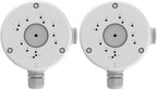 REOLINK Junction Box RLA-JBS1 Designed for Bullet Cameras B400, RLC-510A, RLC-510WA, RLC-810A, RLC-811A, RLC-811WA, RLC-81MA, RLC-81PA, RLC-1210A, Duo 2 PoE, Duo 2 WiFi, CX410 (Pack of 2) by Unknown