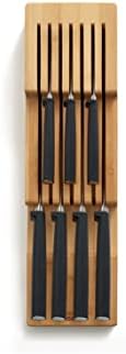 Joseph Joseph DrawerStore Compact Knife Organizer, holds up to 9 knives, Kitchen Organization & Drawer Storage, Bamboo - Image 2