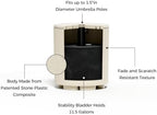 NicBex Patio Umbrella Stand Table Hole,Umbrella Base for Pool,Beige - Image 4