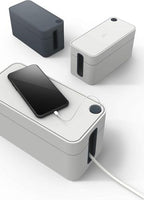 Durable, Cable Management Box, Graphite, Small - Image 4