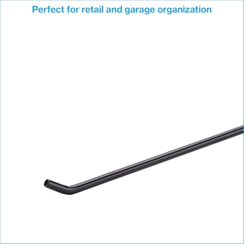 SSWBasics 8 inch Black Peg Hook for Wire Grid - 50 Count - Image 3