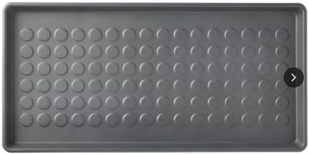 Rubber Boot Trays for Entryway, for Boots, Shoes, Sandals, Slip-on, Trays, Shoe Mats for Indoor and Outdoor Use,(1 Larger) = 28"x14"; and (2 Smaller) = 18"x14" (Set=3) - Image 7