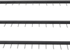 Floor Standing Belt Display Stand, Modern Belt Hanger Metal Belt Rack with 39 Hooks Retail Organizer Storage Shelf for Belt Ties Scarf Bags - Image 7