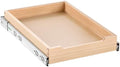 VEVOR Pull Out Cabinet Organizer, 14"W x 21"D Cabinet Drawer, Soft Close Slide out Shelf, Heavy-Duty Sliding Wood Drawer, Bottom Mount Size（14.5"W x 23"D）and Side Mount Size（15"W x 23"D） by VEVOR