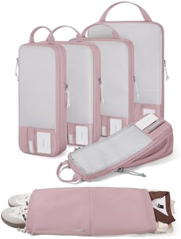BAGSMART Compression Packing Cubes for Travel Essentials by BAGSMART