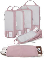 BAGSMART Compression Packing Cubes for Travel Essentials by BAGSMART