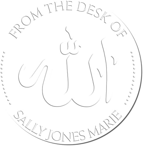 Customized Book Embossing Stamp - Soft Bold Allah Design | Personalized Home Library Seal Stamp for Islamic Bookstore Owners | Personalized Book Embossing Stamp for Unique Book Collection - Image 6