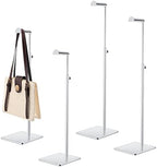 Landhoow 4 Pcs Purse Display Stand Stainless Steel Hook Holder,Silver by Landhoow