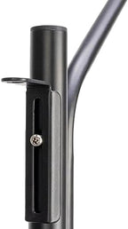 Household Essentials Hinge-It Clutterbuster Steel Valet Family Towel Bar, Black - Image 6