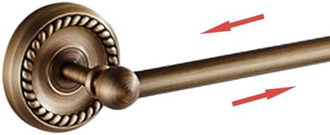 Antique Bronze Towel Rack for Bathroom Adjustable 15.5 to 27.5 Inch Towel Bar Wall Mounted by PINMING