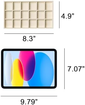 Frebeauty Jewelry Trays for Drawer,Set of 9 Jewelry Organizer and Storage - Image 3