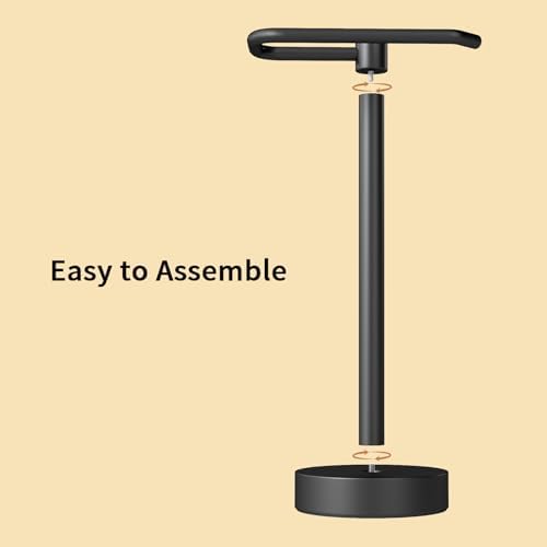 YUMORE Hand Towel Holder Stand Countertop Towel Rack Free Standing Towel Bar Hanger for Bathroom Kitchen Pro Matte Black - Image 6